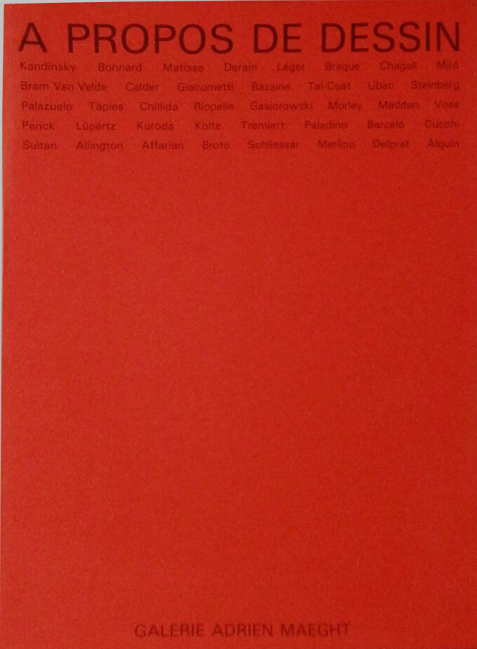 A Propos De Dessin  II(Book)