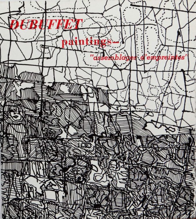 Jean Dubuffet, paintings, assemblages d'empreintes (Livre)