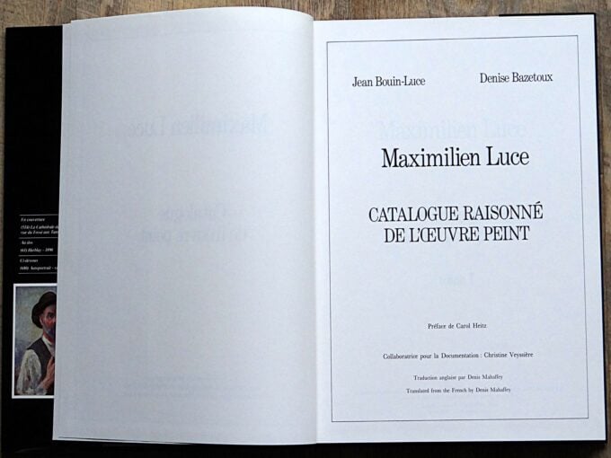 Maximilien Luce, catalog de l'oeuvre peint, 2 volumes (book) - Image 3