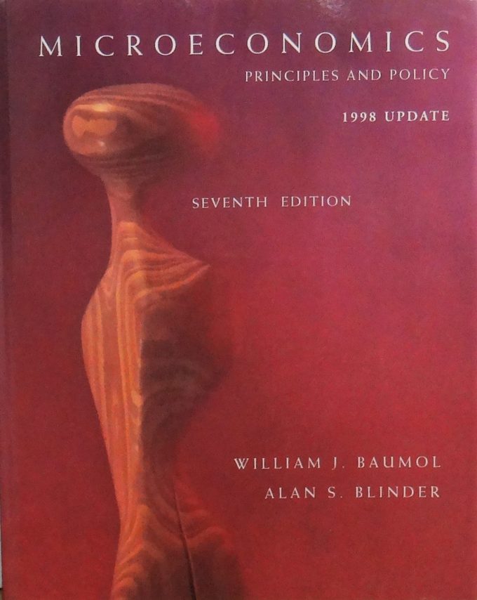Microeconomics Principles And Policy (Book)