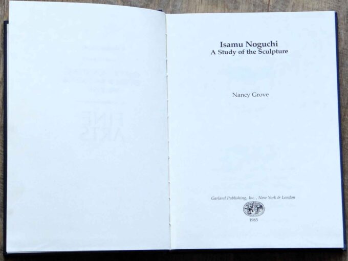 Isamu Noguchi, A study of the sculpture (Book) - Image 3