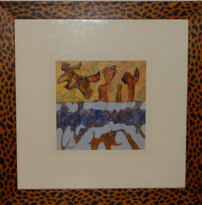 Jean-Marc Sardou, painting and collages