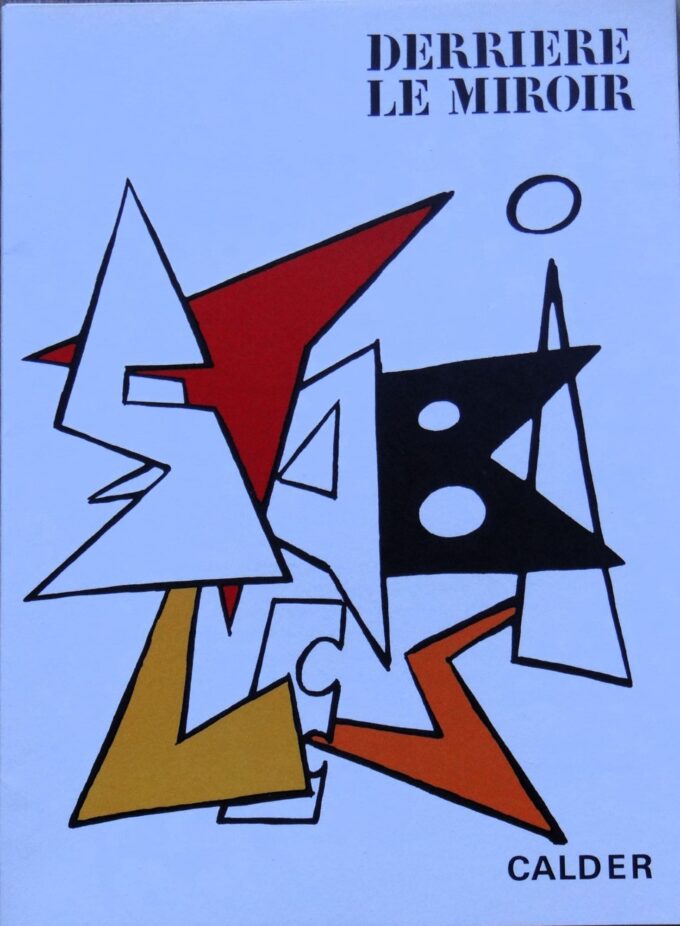 Alexander Calder, Derrière le miroir 141,  les grands stabiles de Calder, DLM (book)