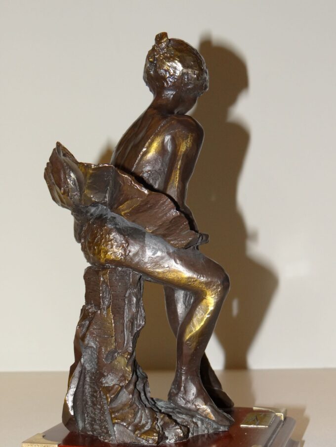 The ballerina, bronze sculpture signed by Diego Masana i Majó, Dídac, Spanish sculptor, notable figure of modernism, - Image 6