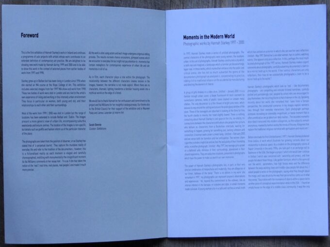 Hannah Starkey, moments in the modern world, photographic works, 1997-2000 (livre) – Image 3