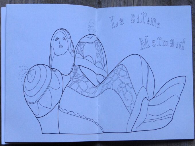 Niki de Saint-Phalle, coloriage, colouring, Centre Pompidou (book) - Image 3
