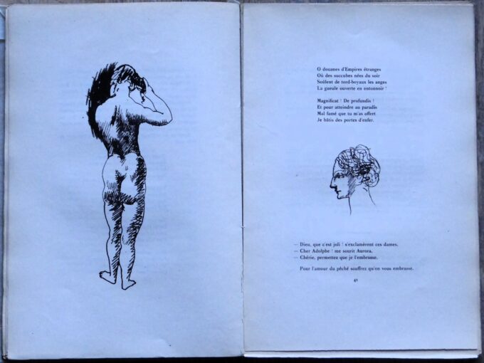 Le manuscrit trouvé dans un chapeau, orné de dessins à la plume par Pablo Picasso, 1919 (book) - Image 6