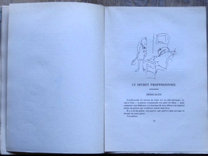 Le manuscrit trouvé dans un chapeau, orné de dessins à la plume par Pablo Picasso, 1919 (book) - Image 5