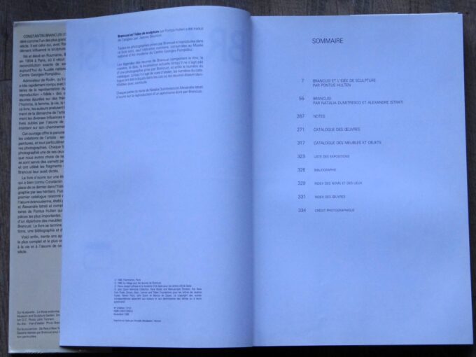 Brancusi et l'idée de sculpture (book) - Image 2