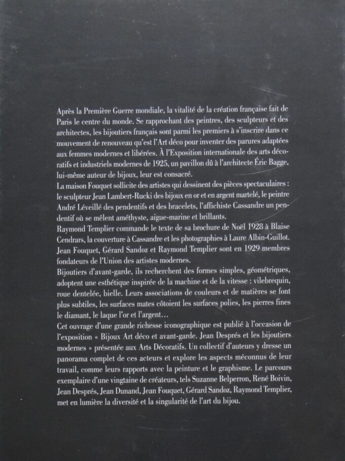 Bijoux Art déco et avant-garde, les arts décoratifs (livre) – Image 8