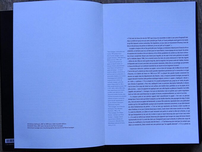 Soulages, 90 peintures sur toile et 90 peintures sur papier (book) - Image 3