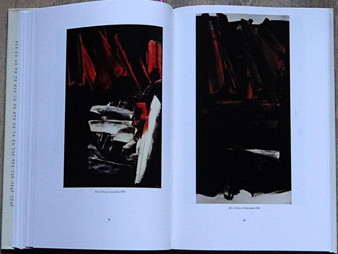Pierre Soulages, L'oeuvre 1947-1990, Ides et Calendes, Hardcover, 1991 (book) - Image 4