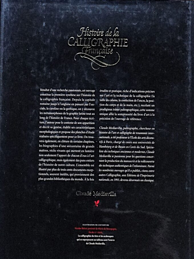 Histoire de la calligraphie française, Claude Mediavilla (livre) – Image 8