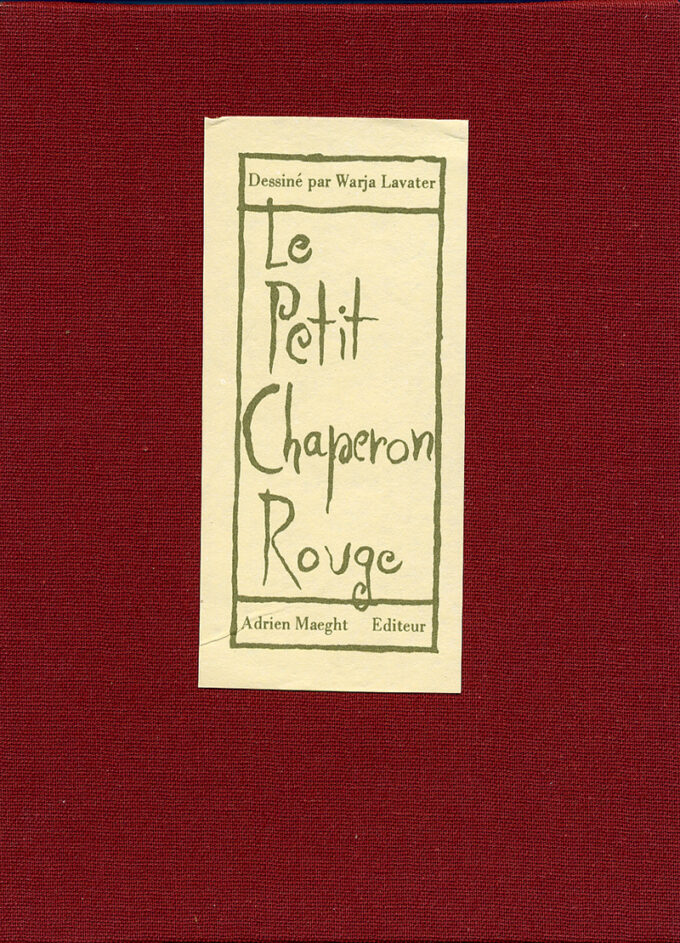 Little Red Riding Hood, Warja Lavater (book)