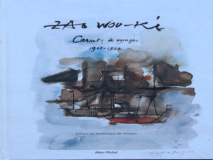 Zao Wou-Ki, 3 Volumes, Carnets De Voyages 1948-1952, L'encre, L'eau, L'air, La Couleur, 1954-2007, Dans L'ultime Bonheur de Peindre, 2000-2010 (book) - Image 9