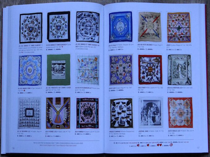 Carrés d Art IV, illustrated directory of Hermès scarves, Geneviève Fontan (book) - Image 6