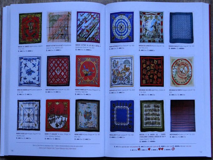Carrés d Art IV, illustrated directory of Hermès scarves, Geneviève Fontan (book) - Image 8