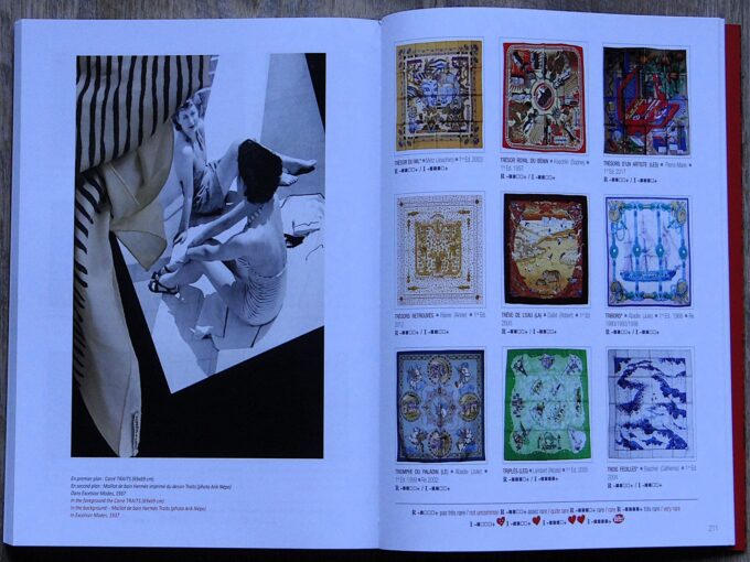 Carrés d Art IV, illustrated directory of Hermès scarves, Geneviève Fontan (book) - Image 9
