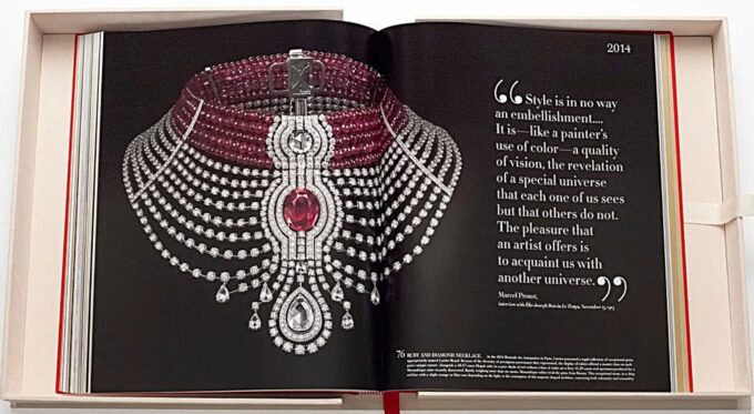 collier rubis et diamants Cartier