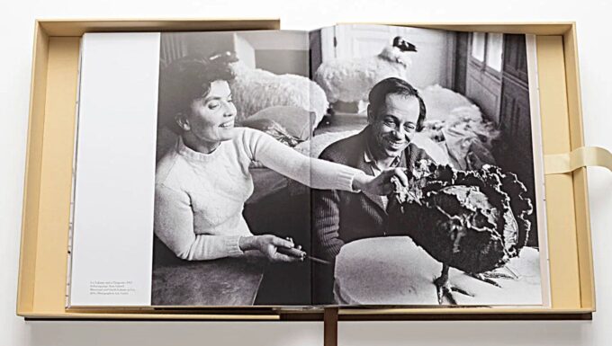 photo of designer couple, the Lalannes