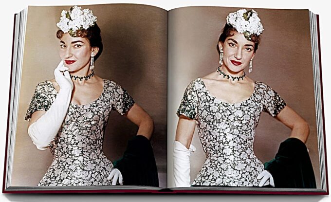 diva in a show dress