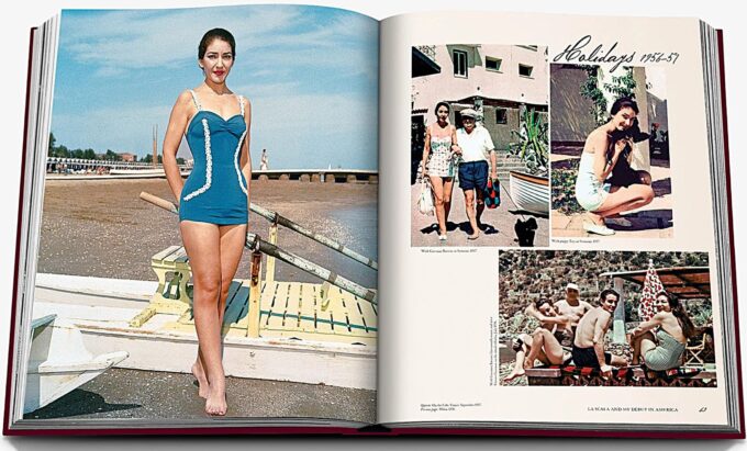 photos from ordinary life of Maria Callas