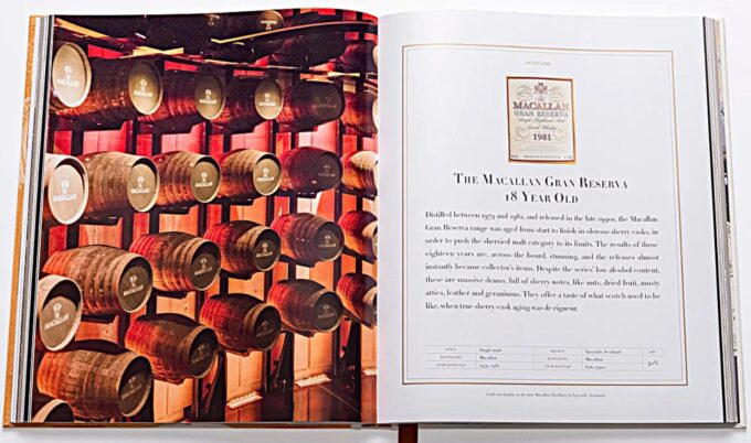 photo of a cellar with whisky barrels